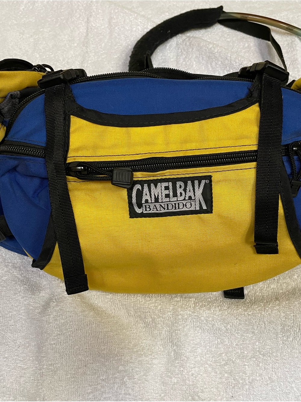 CamelBak Yellow and Blue Bandidon Waist Pack